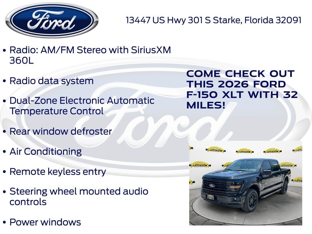 2026 Ford F-150 XLT 301A