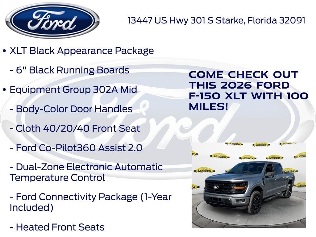 2026 Ford F-150 XLT 302A