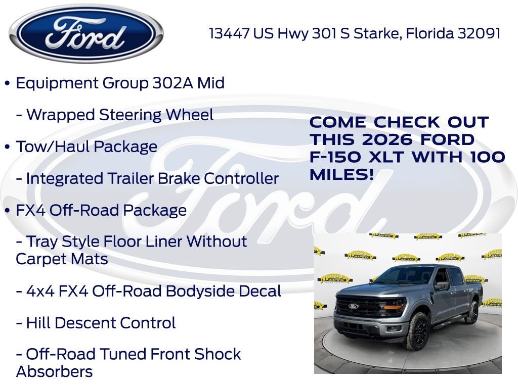2026 Ford F-150 XLT 302A