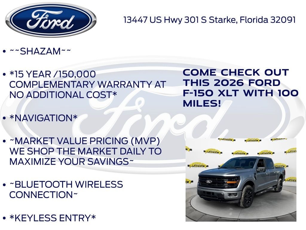 2026 Ford F-150 XLT 302A