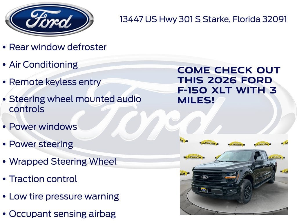 2026 Ford F-150 XLT 301A