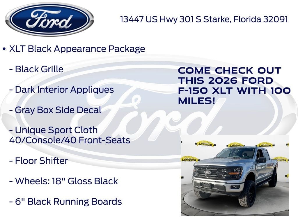 2026 Ford F-150 XLT 301A