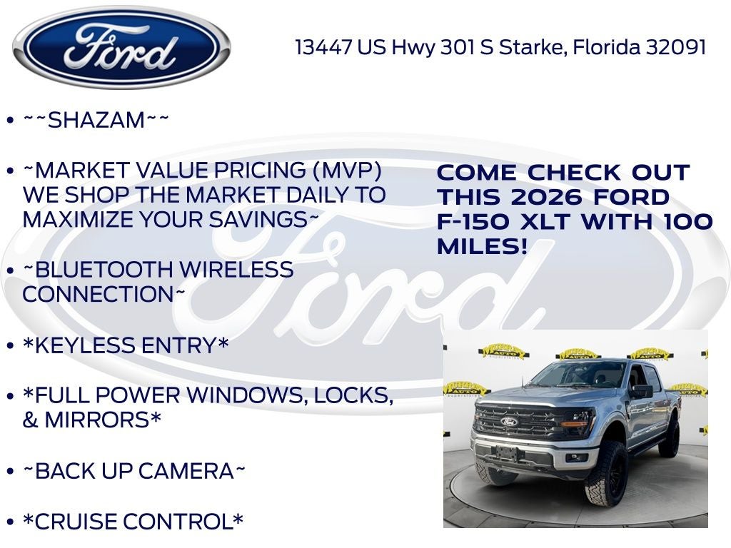 2026 Ford F-150 XLT 301A