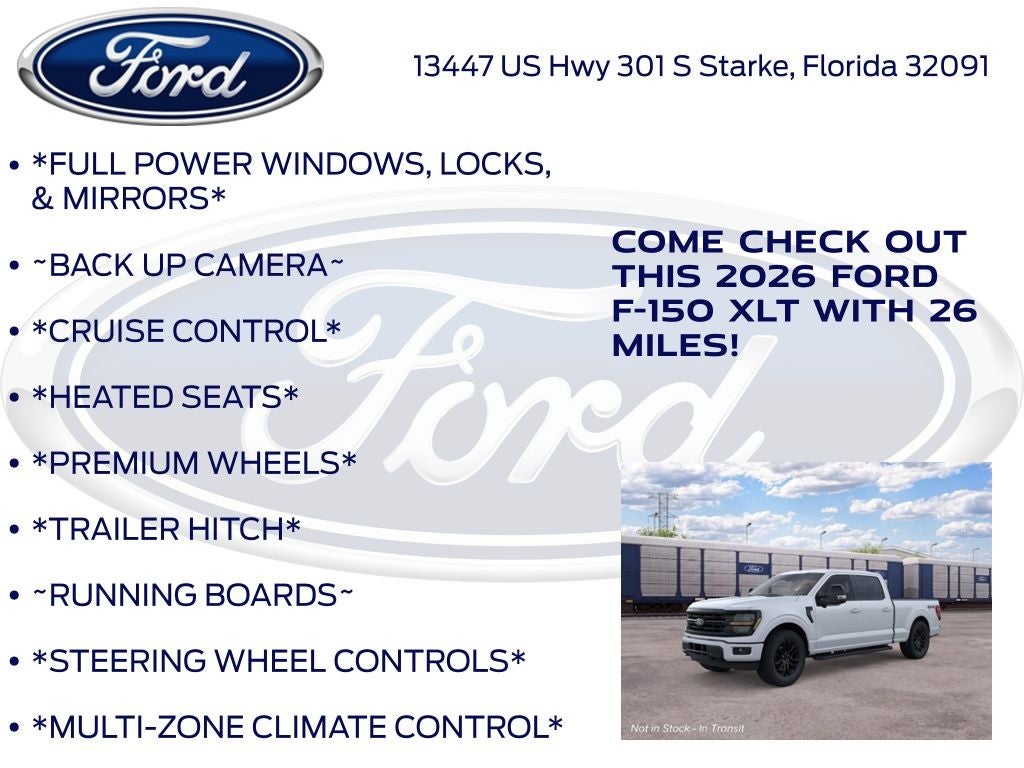 2026 Ford F-150 XLT 302A