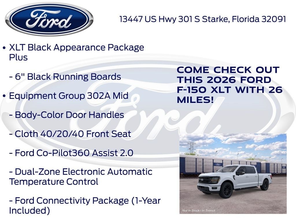 2026 Ford F-150 XLT 302A