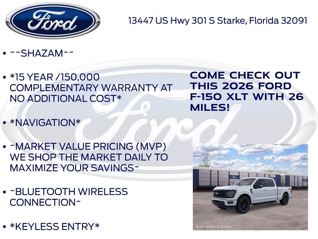 2026 Ford F-150 XLT 302A