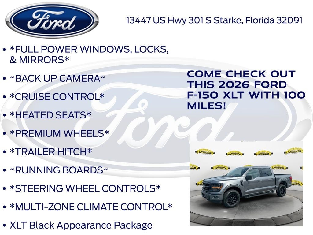 2026 Ford F-150 XLT 302A