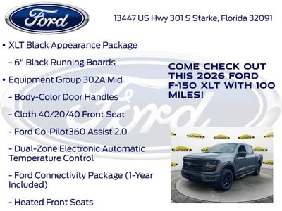 2026 Ford F-150 XLT 302A