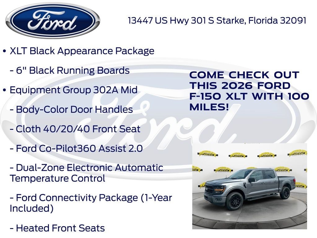 2026 Ford F-150 XLT 302A