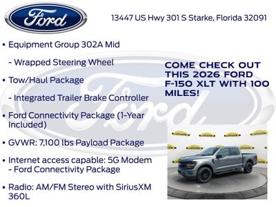 2026 Ford F-150 XLT 302A
