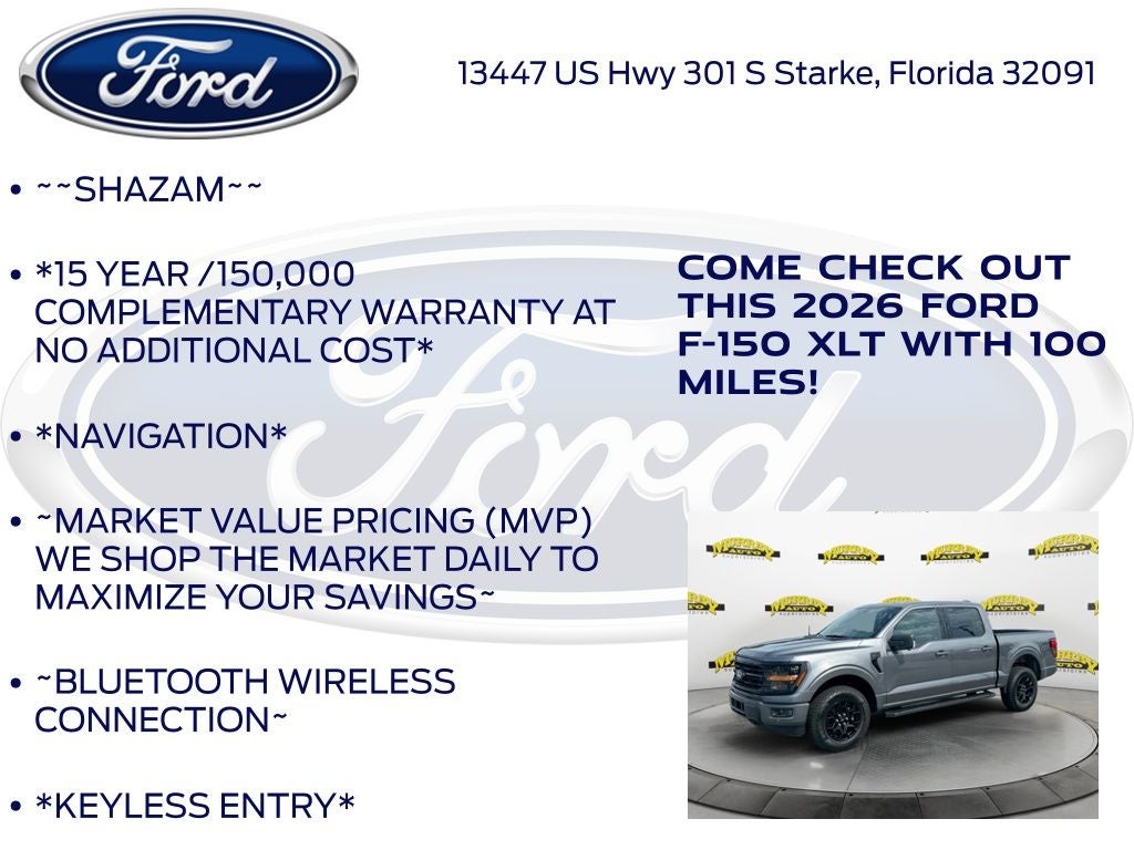 2026 Ford F-150 XLT 302A