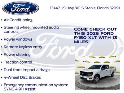2026 Ford F-150 XLT 300A
