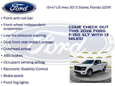 2026 Ford F-150 XLT 300A