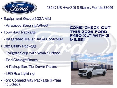 2026 Ford F-150 XLT 302A
