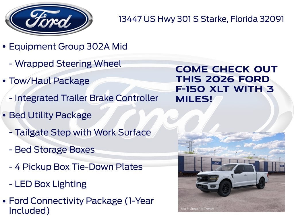 2026 Ford F-150 XLT 302A