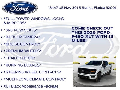 2026 Ford F-150 XLT 301A