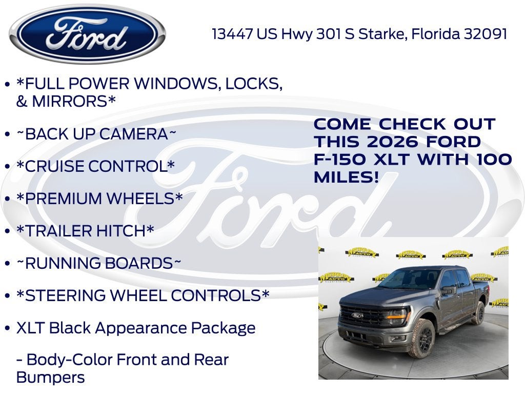 2026 Ford F-150 XLT 301A