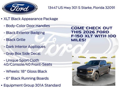 2026 Ford F-150 XLT 301A