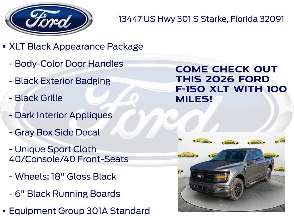 2026 Ford F-150 XLT 301A