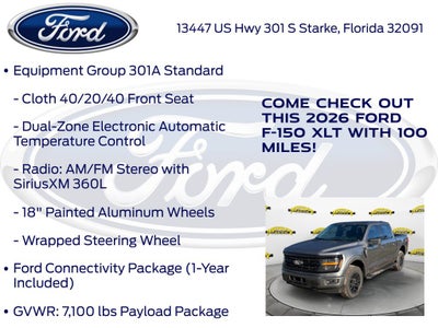 2026 Ford F-150 XLT 301A