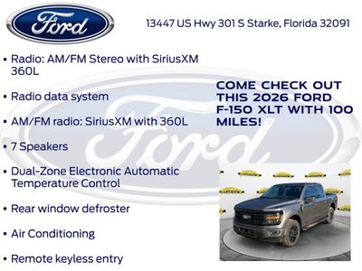 2026 Ford F-150 XLT 301A