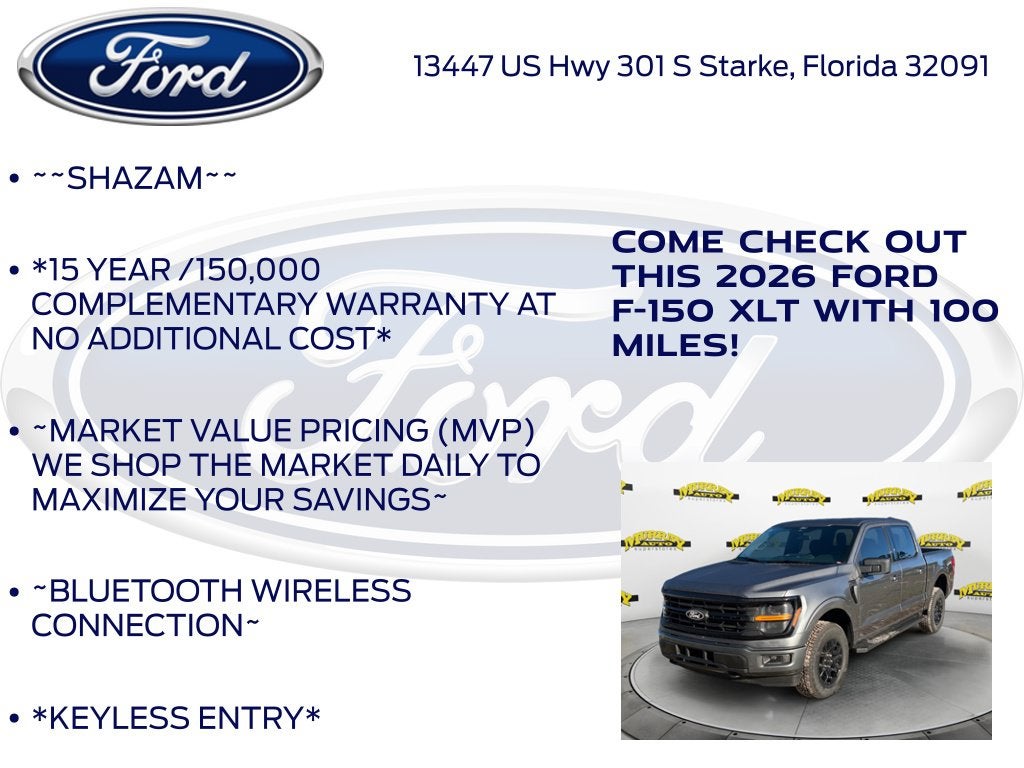 2026 Ford F-150 XLT 301A