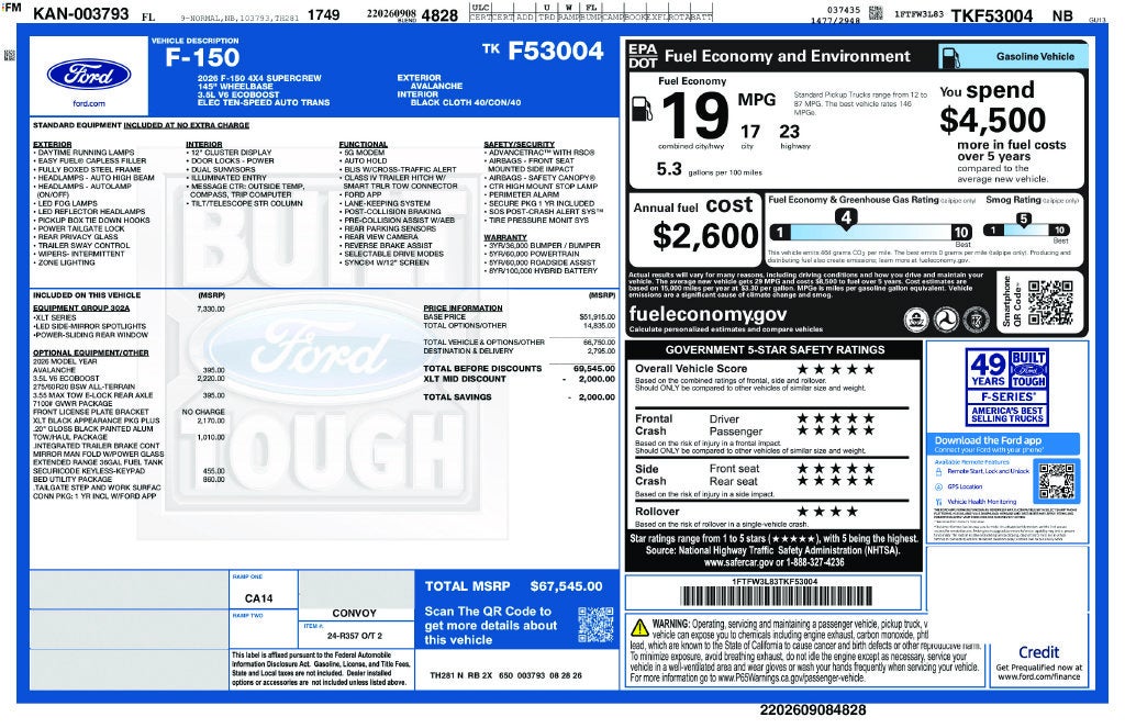 2026 Ford F-150 XLT 302A