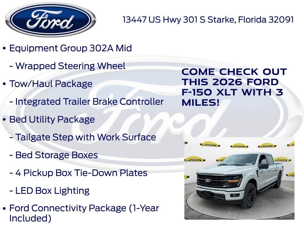 2026 Ford F-150 XLT 302A