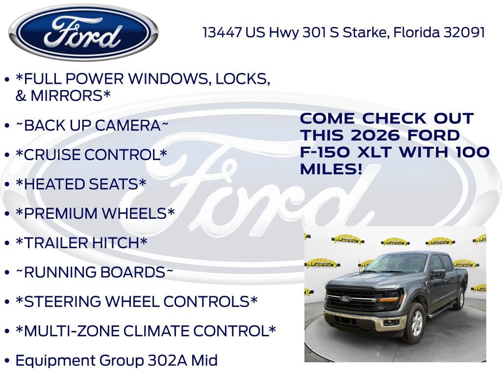 2026 Ford F-150 XLT 302A