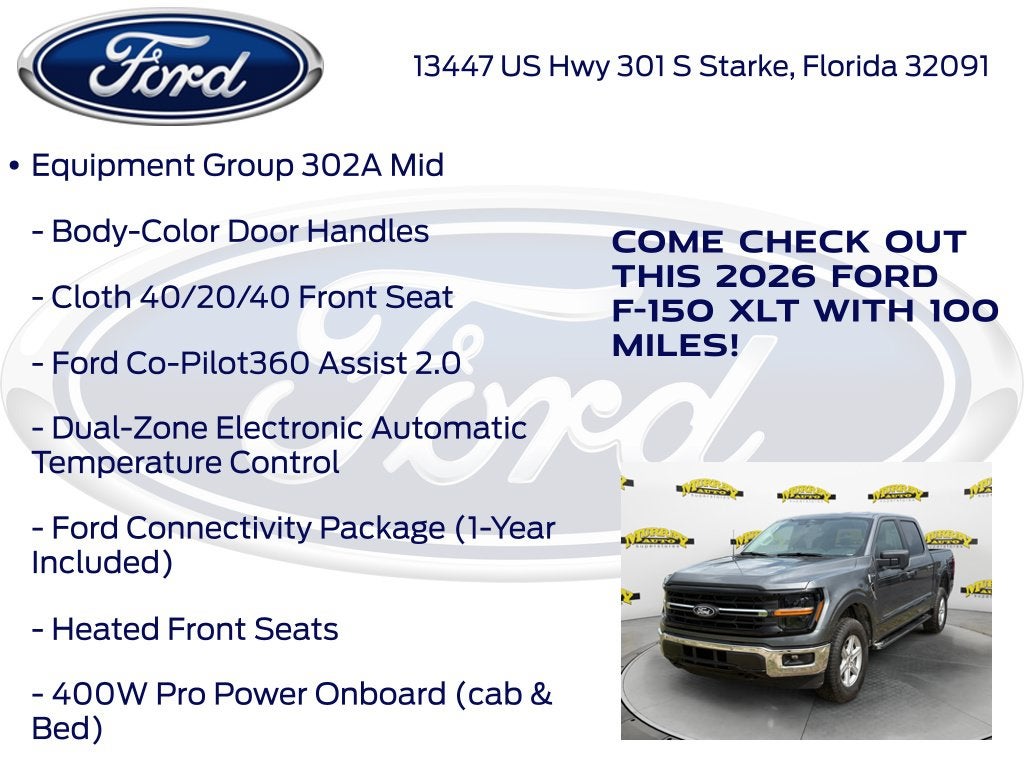 2026 Ford F-150 XLT 302A