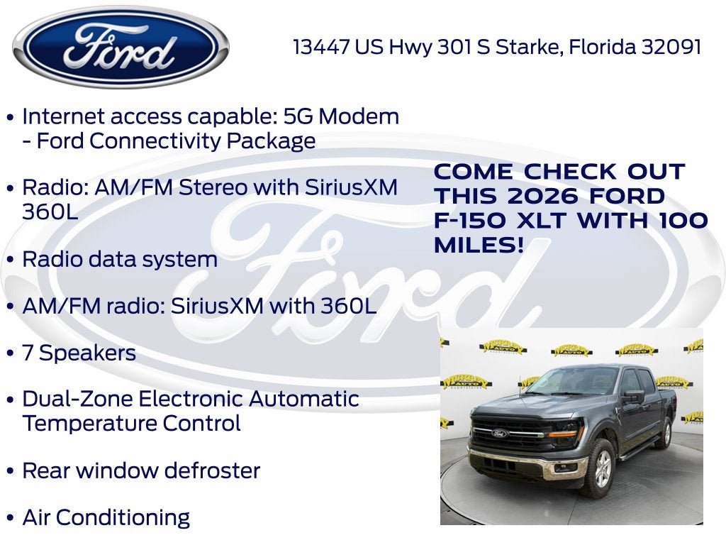 2026 Ford F-150 XLT 302A