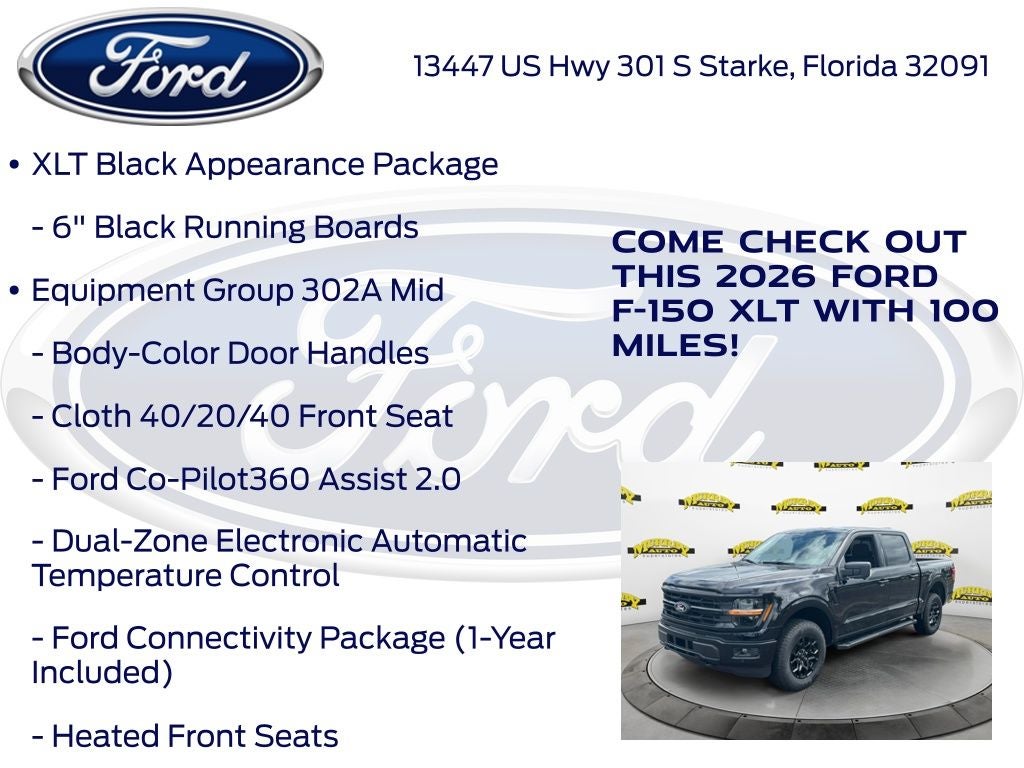 2026 Ford F-150 XLT 302A