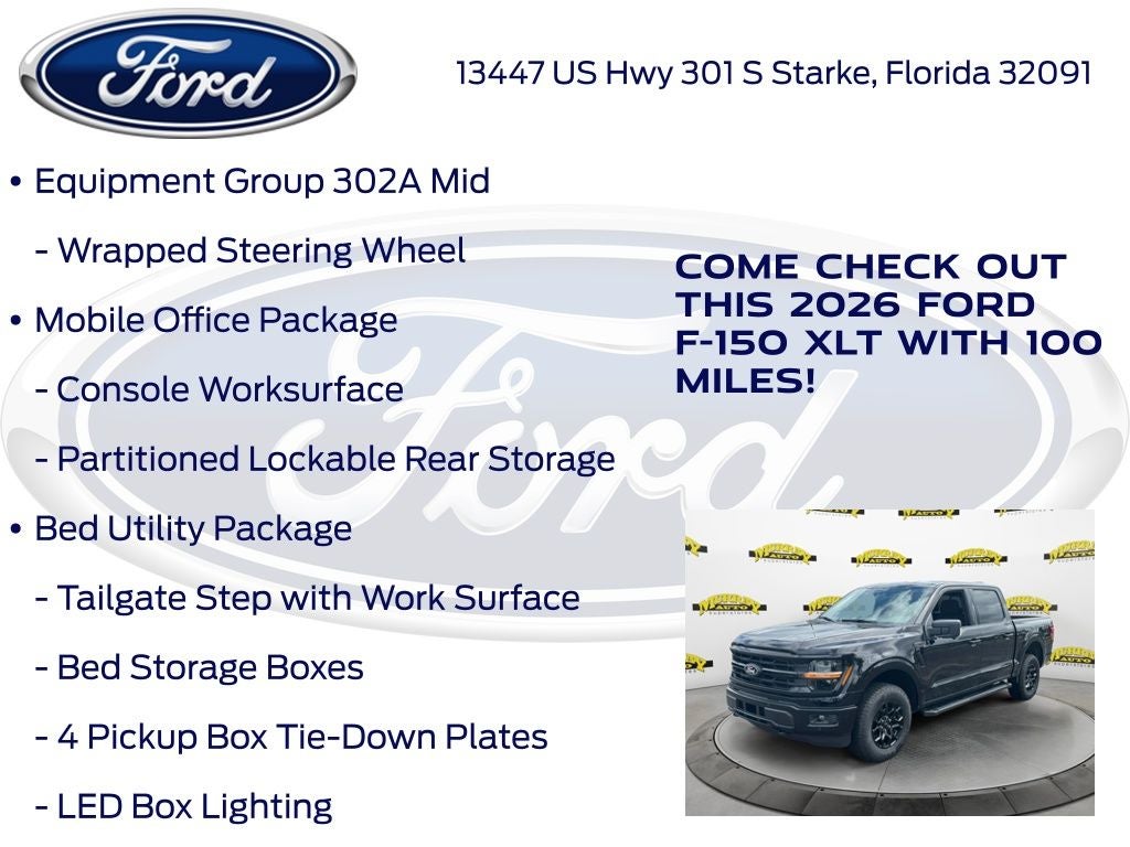 2026 Ford F-150 XLT 302A