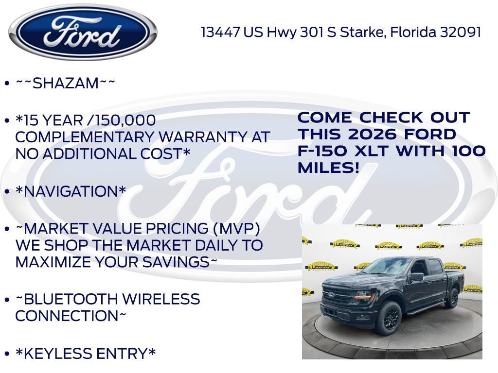 2026 Ford F-150 XLT 302A
