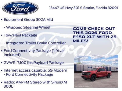 2026 Ford F-150 XLT 302A