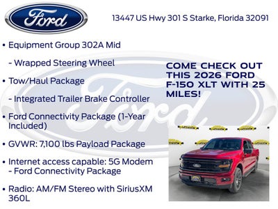 2026 Ford F-150 XLT 302A