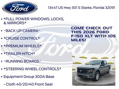 2026 Ford F-150 XLT 300A