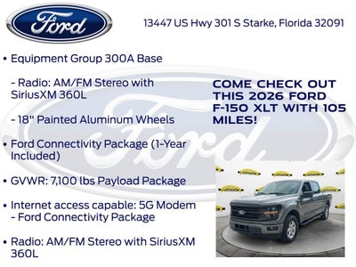 2026 Ford F-150 XLT 300A