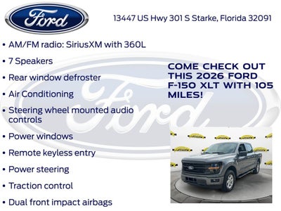 2026 Ford F-150 XLT 300A