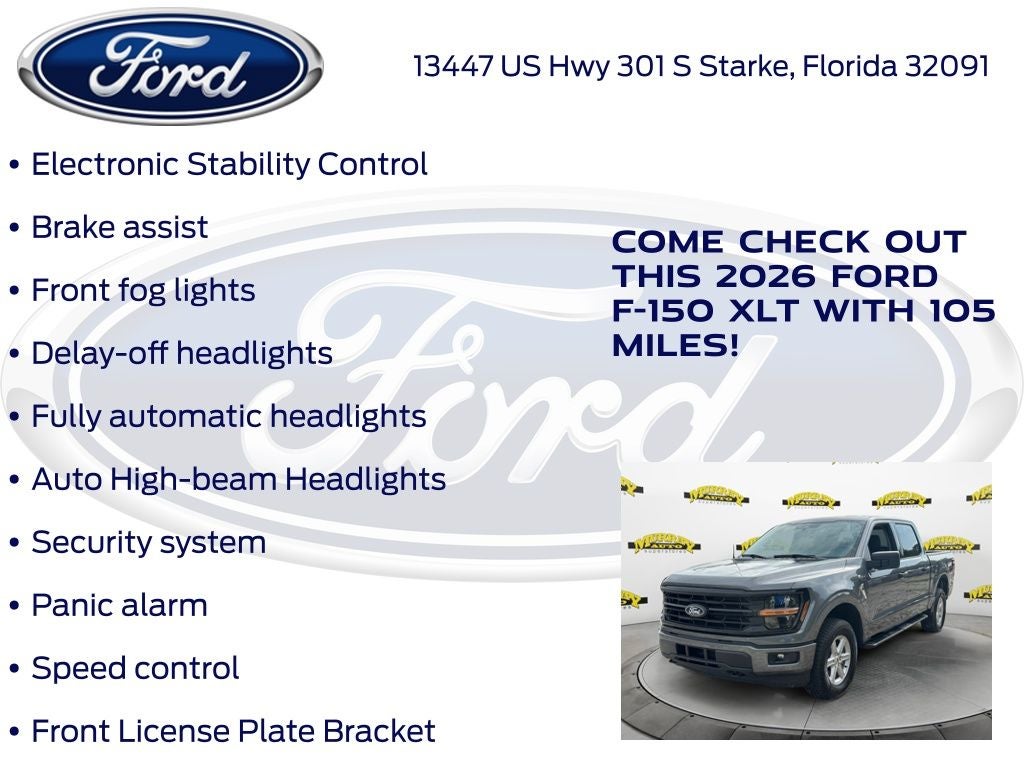 2026 Ford F-150 XLT 300A