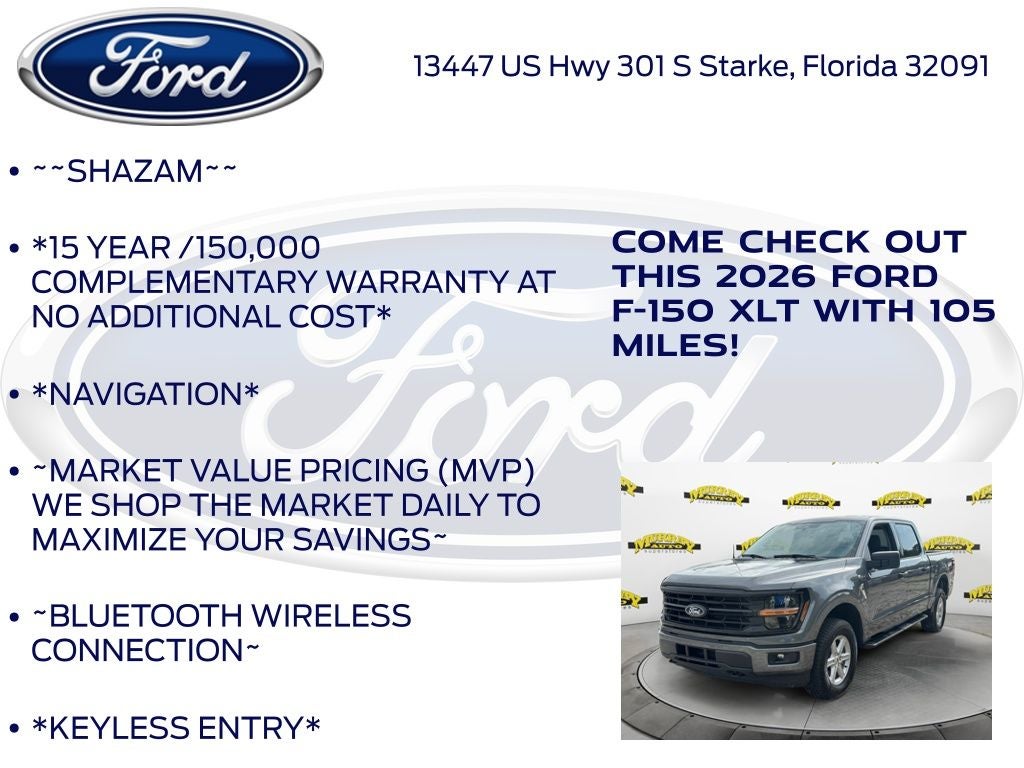 2026 Ford F-150 XLT 300A