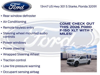 2026 Ford F-150 XLT 301A