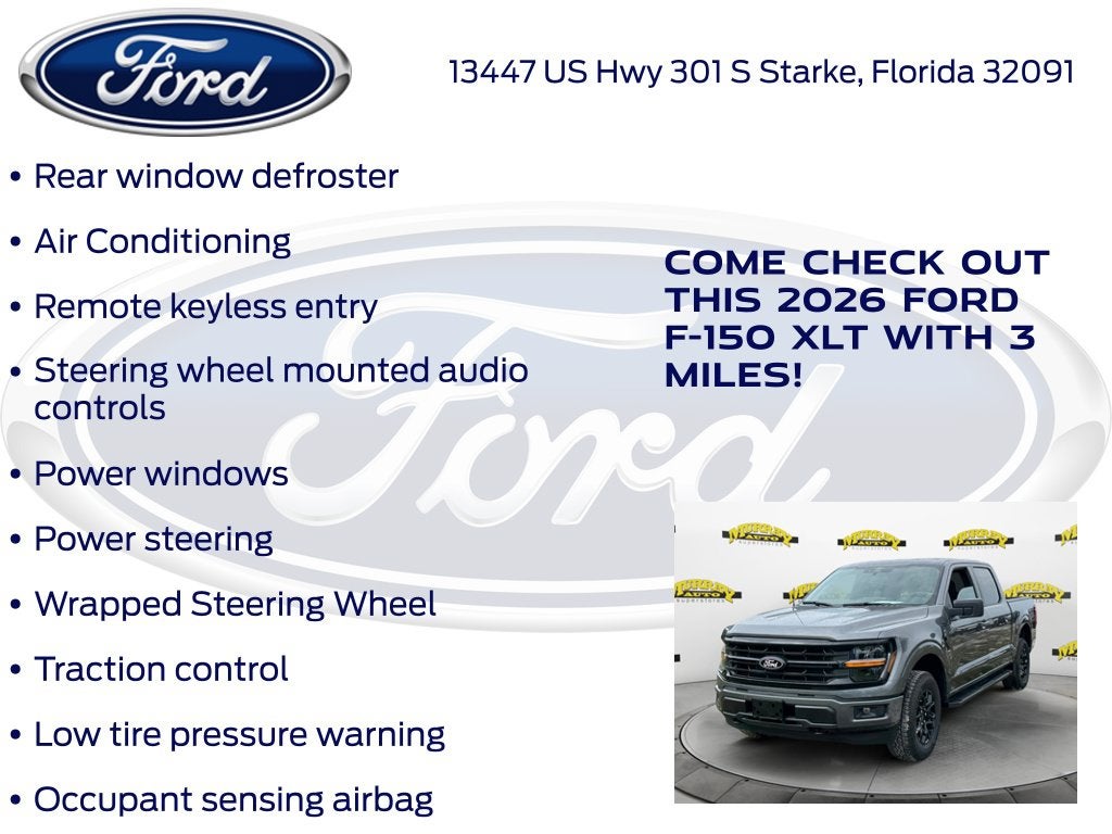 2026 Ford F-150 XLT 301A