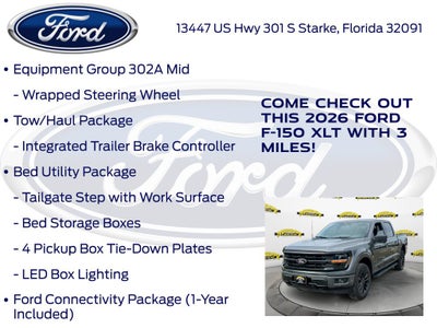 2026 Ford F-150 XLT 302A