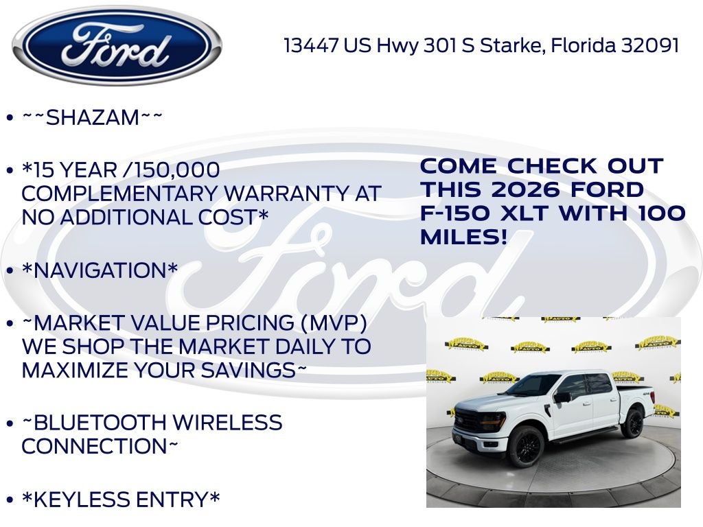 2026 Ford F-150 XLT 302A