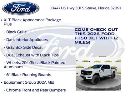 2026 Ford F-150 XLT 302A