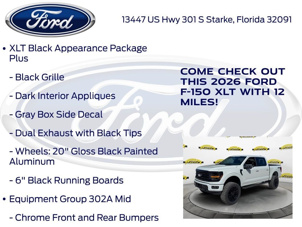 2026 Ford F-150 XLT 302A