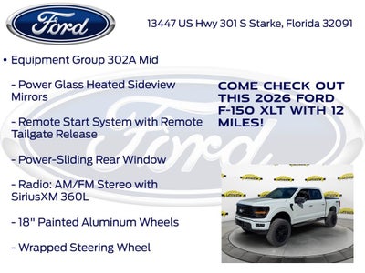 2026 Ford F-150 XLT 302A