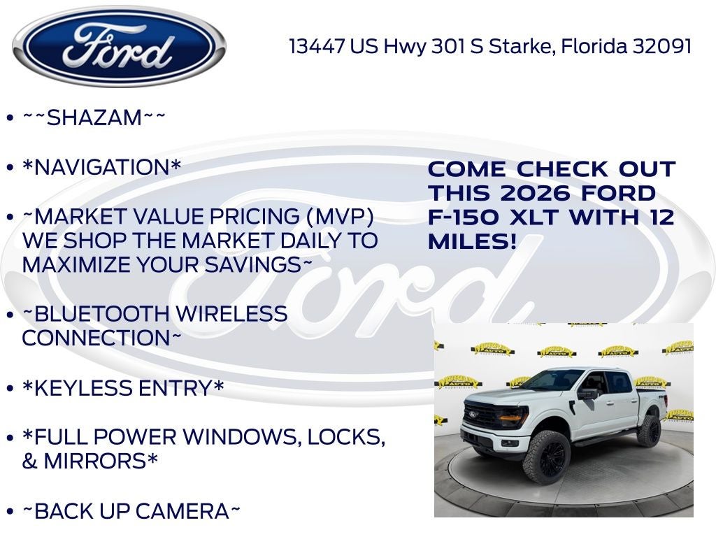 2026 Ford F-150 XLT 302A