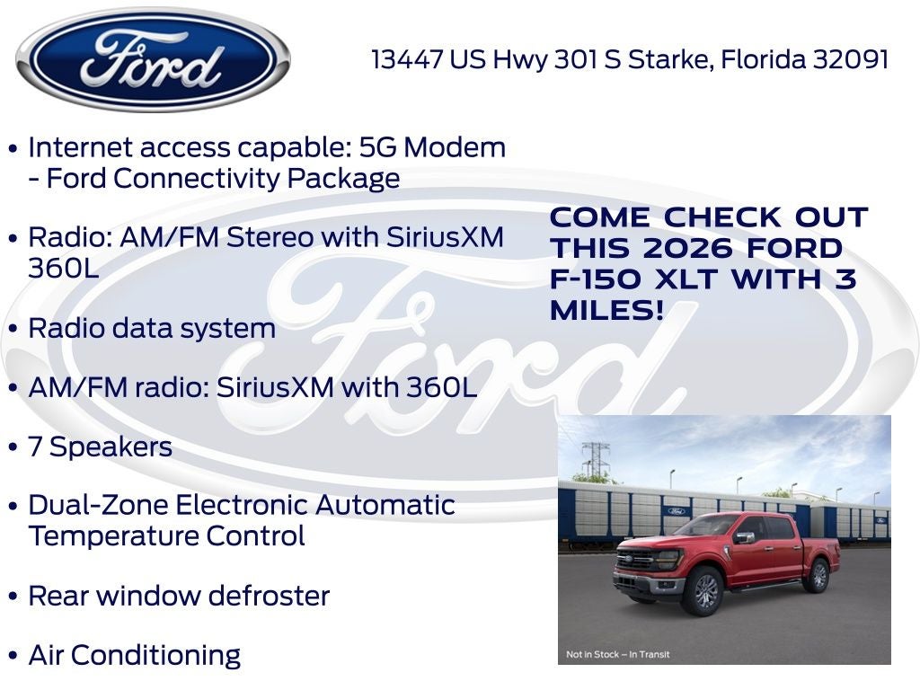 2026 Ford F-150 XLT 302A